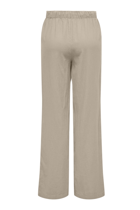Only onlcaro mw linen bl pull-up pant cc